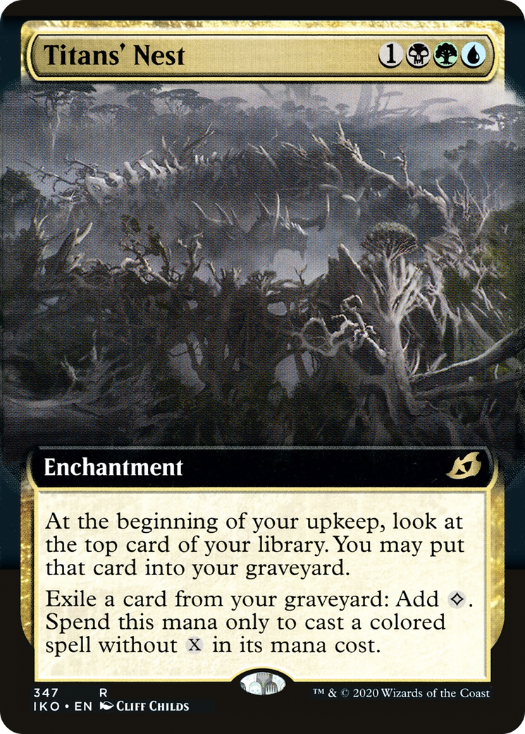 Image of Titans' Nest (Extended Art) (IKO-347) - Ikoria: Lair of Behemoths: (Extended Art)