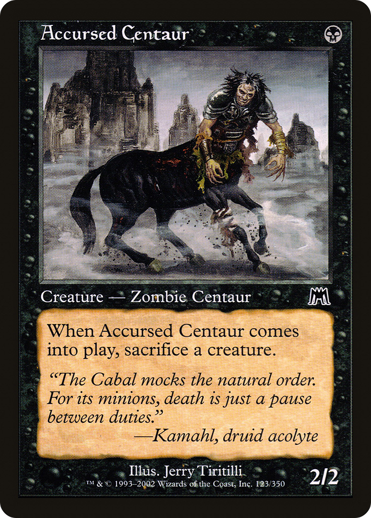 Image of Accursed Centaur (ONS-123) - Onslaught
