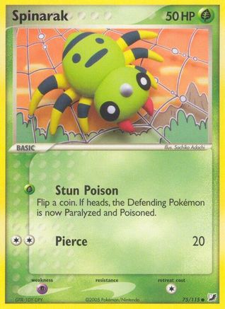 Image of Spinarak 075/115  Unseen Forces - Common