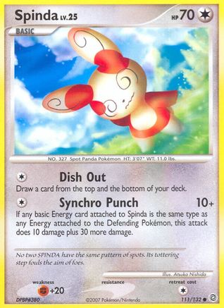 Image of Spinda 111  - Reverse Holofoil Secret Wonders - Common