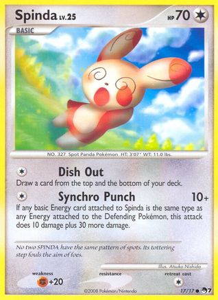 Image of Spinda 017  POP Series 7 - Common
