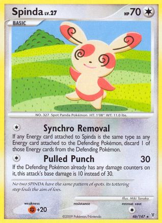 Image of Spinda 046  - Reverse Holofoil Supreme Victors - Rare