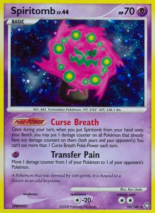 Image of Spiritomb 016  - Reverse Holofoil Legends Awakened - Holo Rare