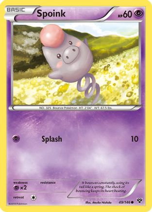 Image of Spoink 049  XY Base Set - Common