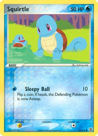 Image of Squirtle 082/112  FireRed & LeafGreen - Common