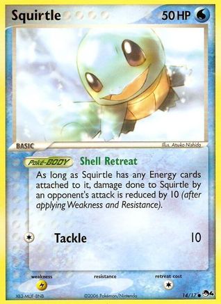 Image of Squirtle 014/017  POP Series 4 - Common