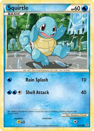 Image of Squirtle 063/95  Unleashed - Common