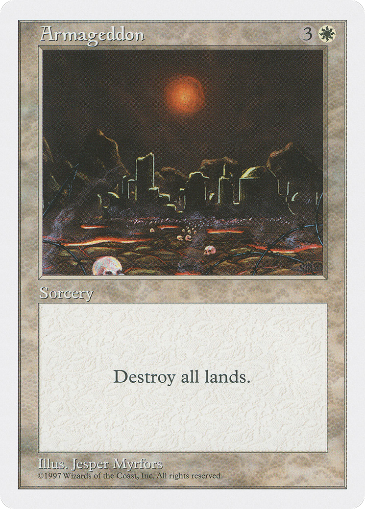 Image of Armageddon (5ED-283) - Fifth Edition