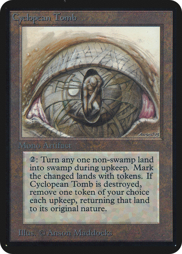 Image of Cyclopean Tomb (LEA-) - Limited Edition Alpha