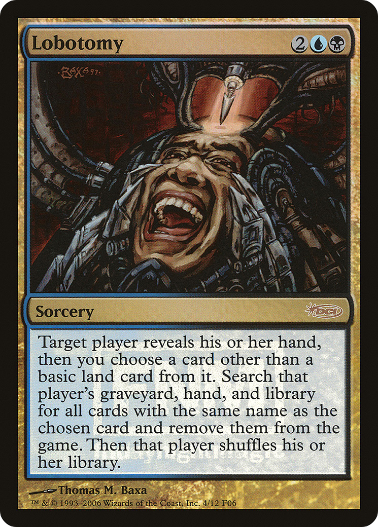 Image of Lobotomy (FNM-) - Friday Night Magic 2006 Foil