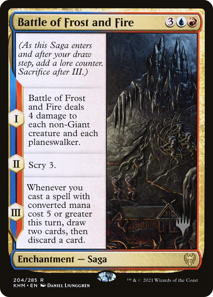Image of Battle of Frost and Fire (PPKHM-204P) - Kaldheim Promos