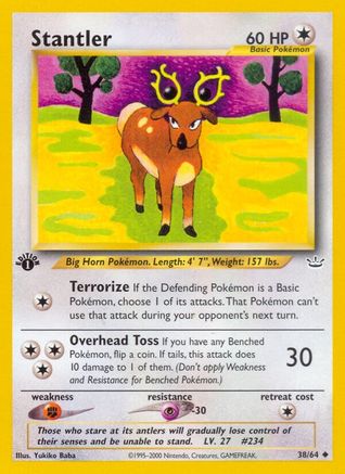 Image of Stantler 038/64  - Unlimited Neo Revelation - Uncommon