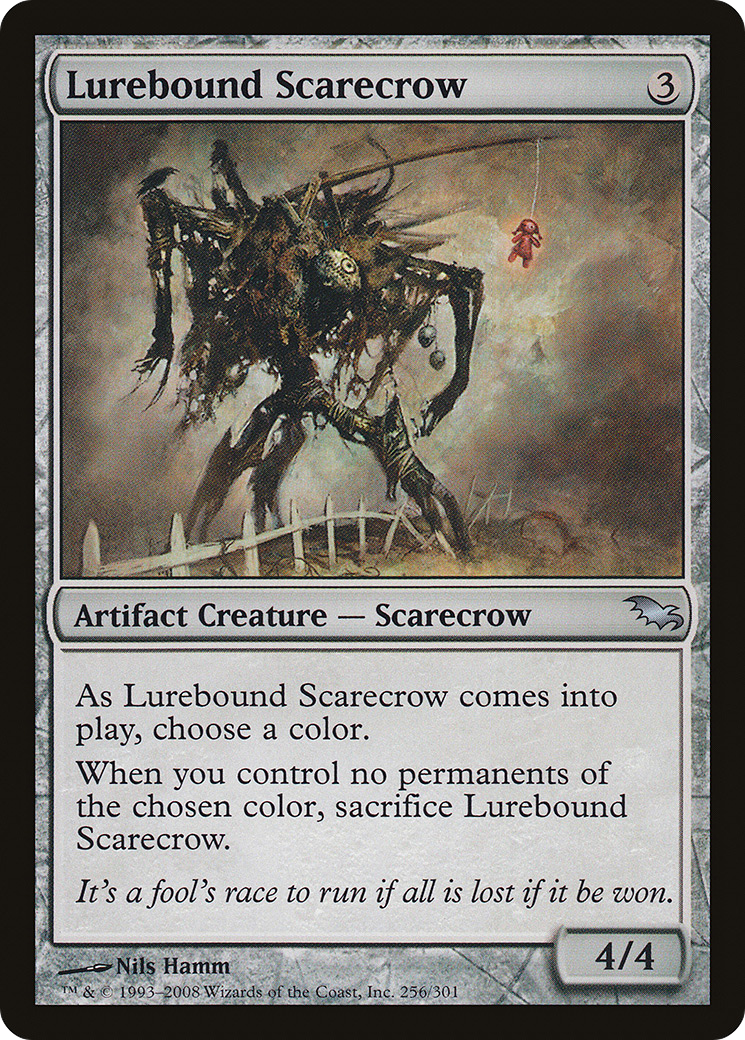 Image of Lurebound Scarecrow (SHM-256) - Shadowmoor Foil