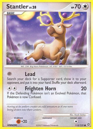 Image of Stantler 113  Secret Wonders - Common
