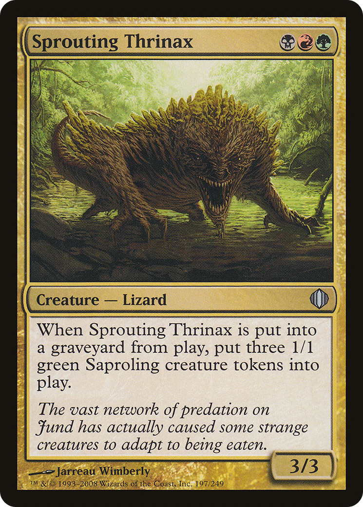 Image of Sprouting Thrinax (ALA-197) - Shards of Alara Foil