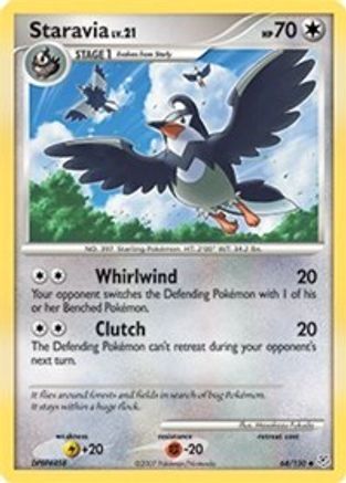 Image of Staravia 064  Diamond and Pearl - Uncommon