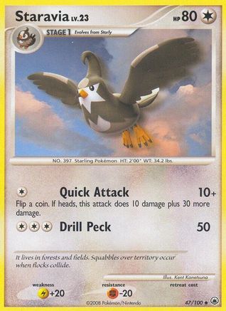 Image of Staravia 047  Majestic Dawn - Uncommon