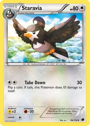 Image of Staravia 096  Plasma Freeze - Uncommon