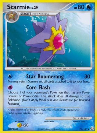 Image of Starmie 071  Legends Awakened - Uncommon