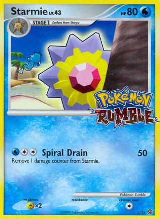 Image of Starmie 005  Rumble - Promo