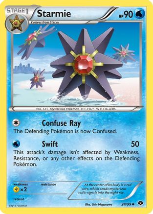 Image of Starmie 024  - Reverse Holofoil Next Destinies - Uncommon
