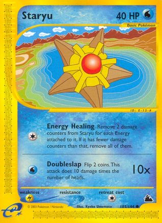 Image of Staryu (103) 103  Skyridge - Common