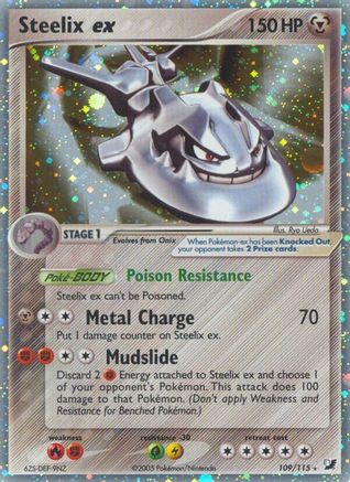 Image of Steelix ex 109  - Holofoil Unseen Forces - Ultra Rare
