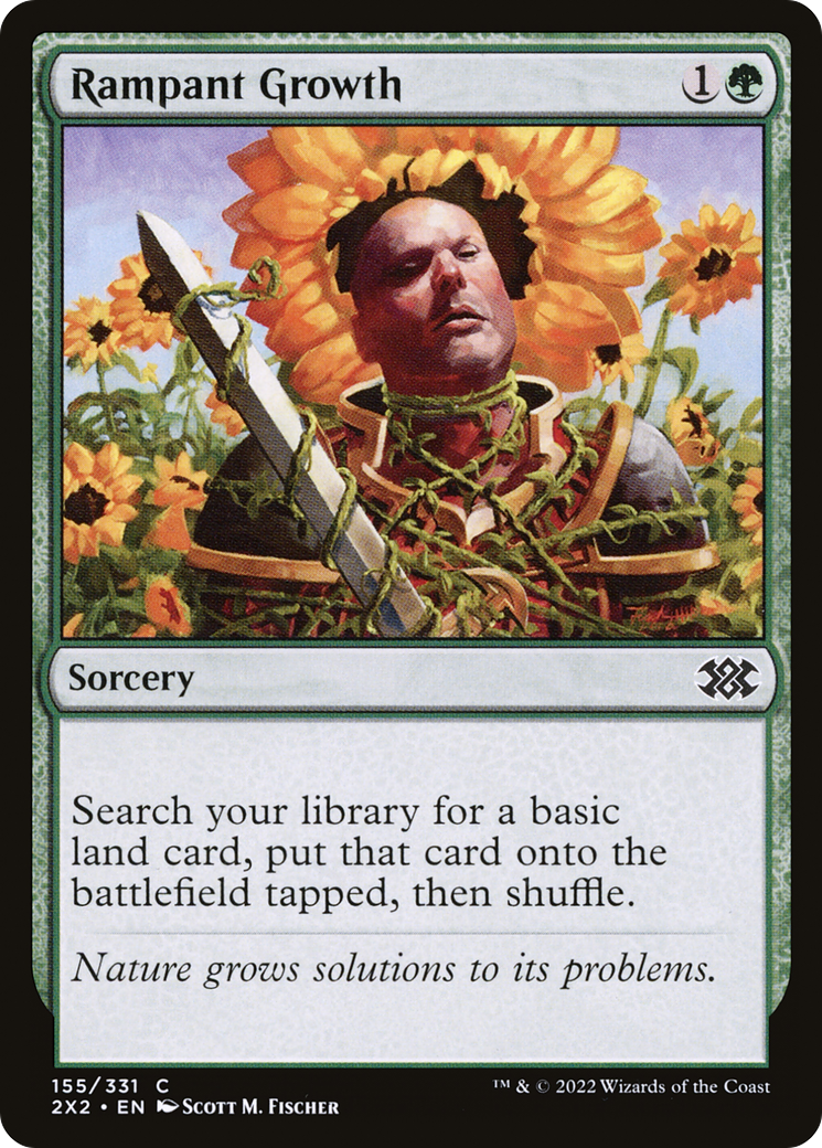 Image of Rampant Growth (2X2-155) - Double Masters 2022 Foil