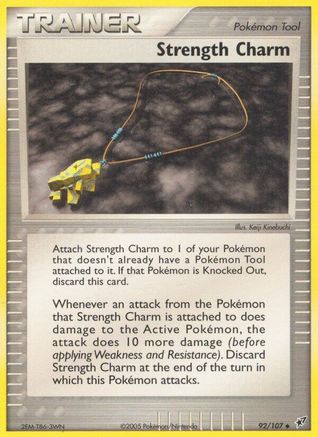 Image of Strength Charm 092  - Reverse Holofoil Deoxys - Uncommon