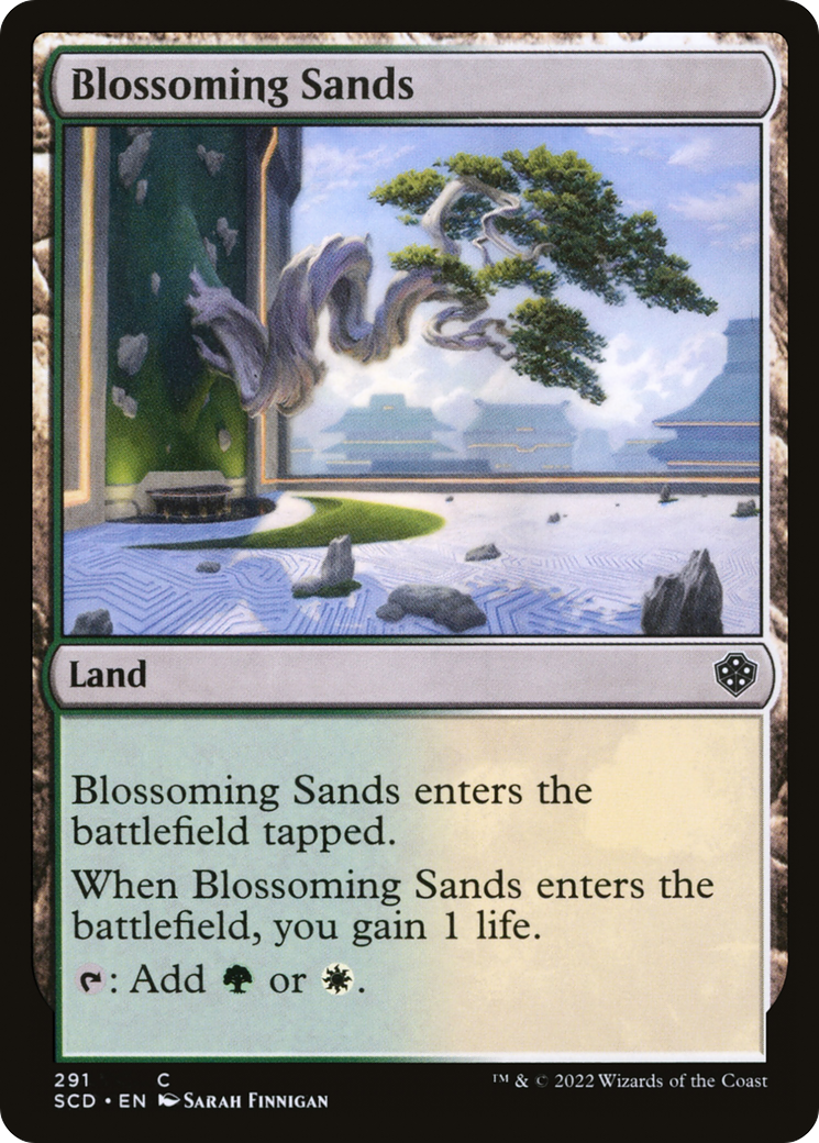 Image of Blossoming Sands (SCD-291) - Starter Commander Decks