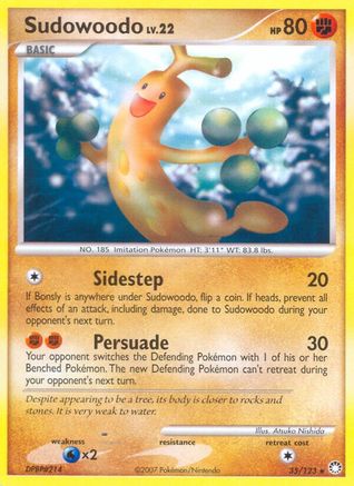 Image of Sudowoodo 035  Mysterious Treasures - Rare
