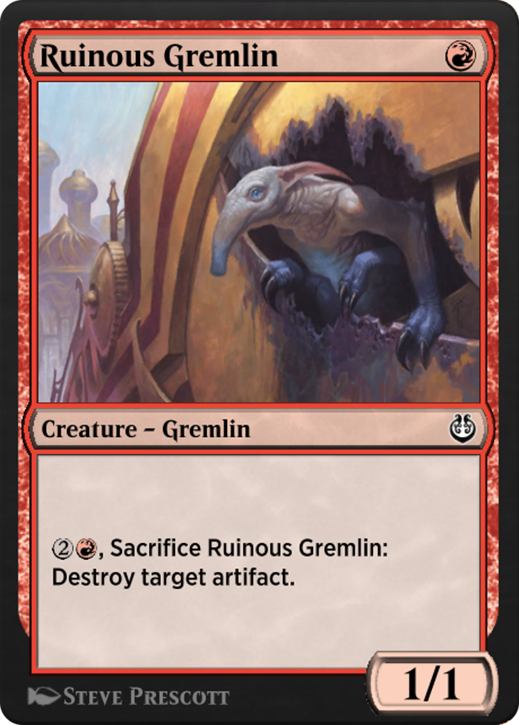 Image of Ruinous Gremlin (KLR-142) - Kaladesh Remastered
