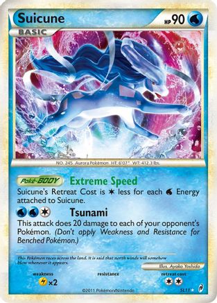 Image of Suicune (Shiny) SL11  - Holofoil Call of Legends - Shiny Holo Rare