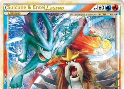 Image of Suicune & Entei Legend (Top) 094  - Holofoil Unleashed - Ultra Rare