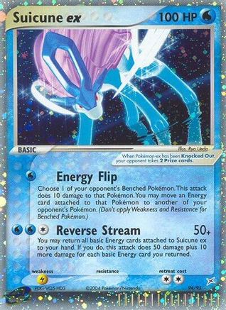 Image of Suicune ex 094  - Holofoil Team Magma vs Team Aqua - Ultra Rare