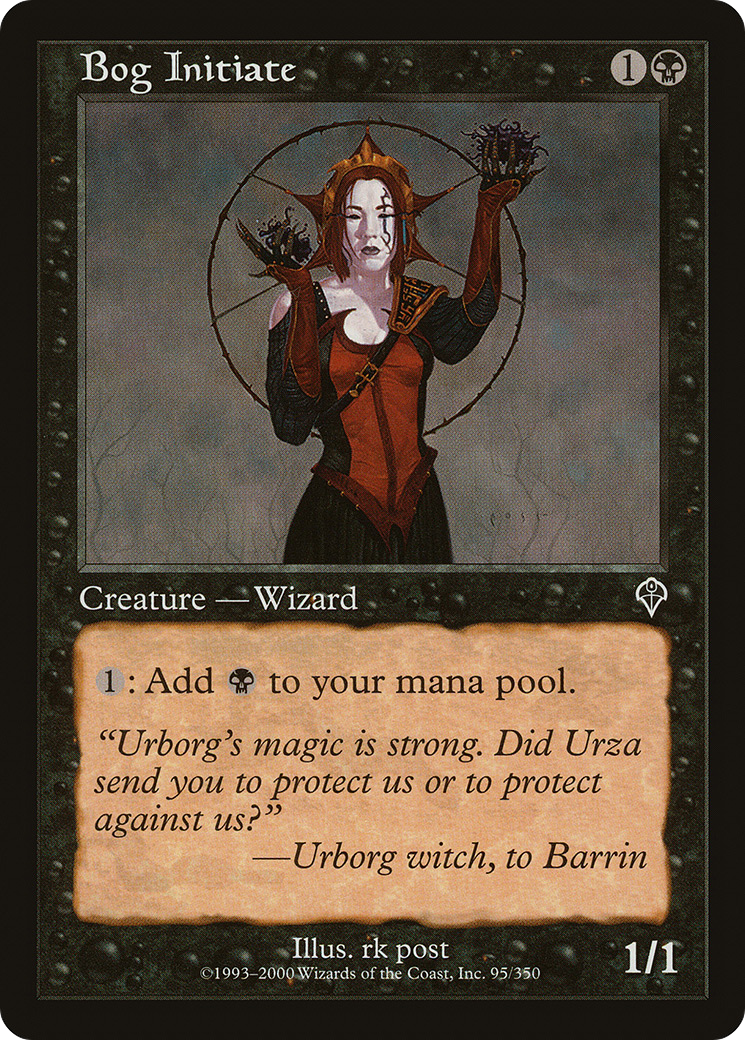 Image of Bog Initiate (INV-095) - Invasion Foil