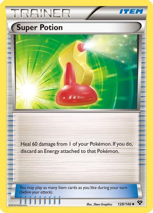 Image of Super Potion 128/146  - Reverse Holofoil XY Base Set - Uncommon
