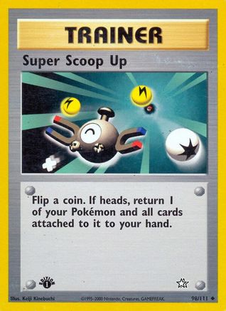 Image of Super Scoop Up 098/111  - Unlimited Neo Genesis - Uncommon
