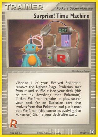 Image of Surprise! Time Machine 091  Team Rocket Returns - Uncommon