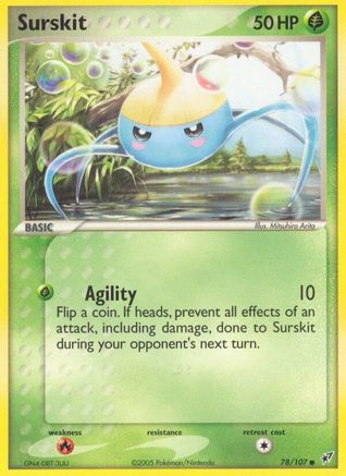 Image of Surskit 078/107  Deoxys - Common