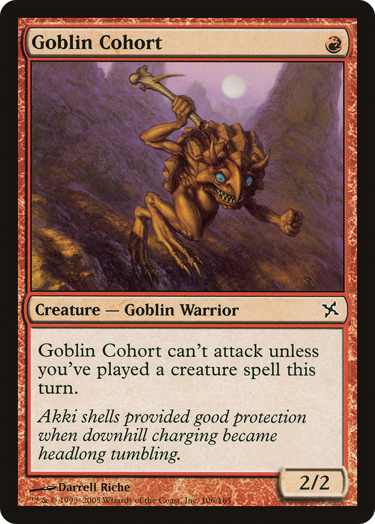 Image of Goblin Cohort (BOK-106) - Betrayers of Kamigawa Foil