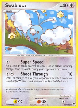 Image of Swablu 086  Great Encounters - Common