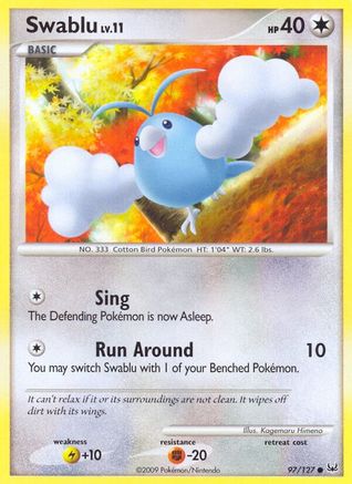 Image of Swablu 097/127  Platinum - Common