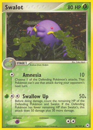 Image of Swalot 050  - Reverse Holofoil Hidden Legends - Uncommon
