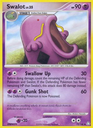 Image of Swalot 072  - Reverse Holofoil Legends Awakened - Uncommon