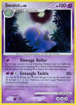 Image of Swalot 009  - Reverse Holofoil Arceus - Holo Rare