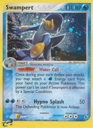 Image of Swampert 013/109  - Holofoil Ruby and Sapphire - Holo Rare