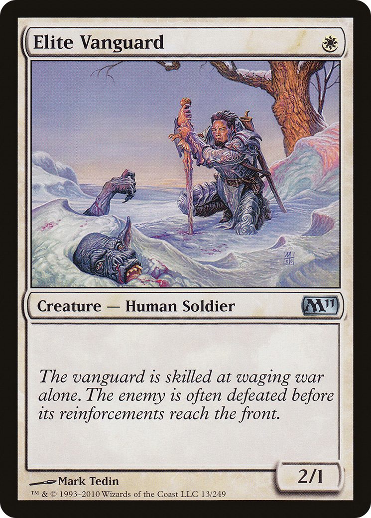 Image of Elite Vanguard (M11-013) - Magic 2011 Foil