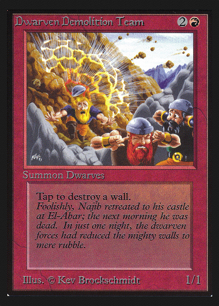 Image of Dwarven Demolition Team (CE) (CED-) - Collectors' Edition
