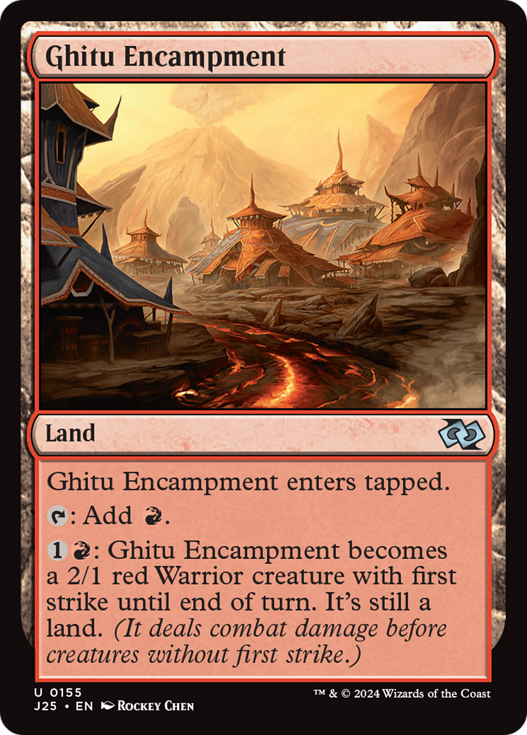 Image of Ghitu Encampment (J25-155) - Foundations Jumpstart